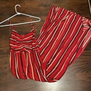 Target adjustable maxi dress with slit